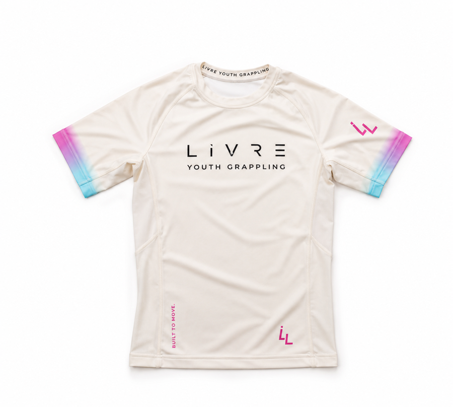 Livre Rash Guard White