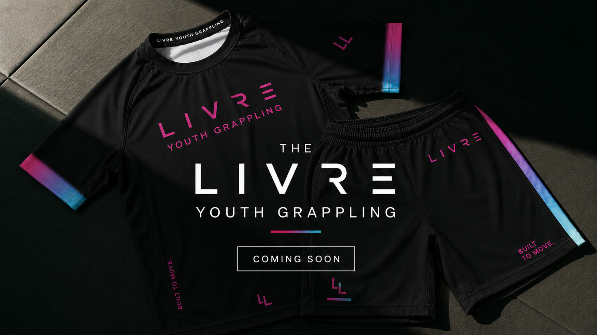 Livre Youth Grappling first drop kit, black colourway