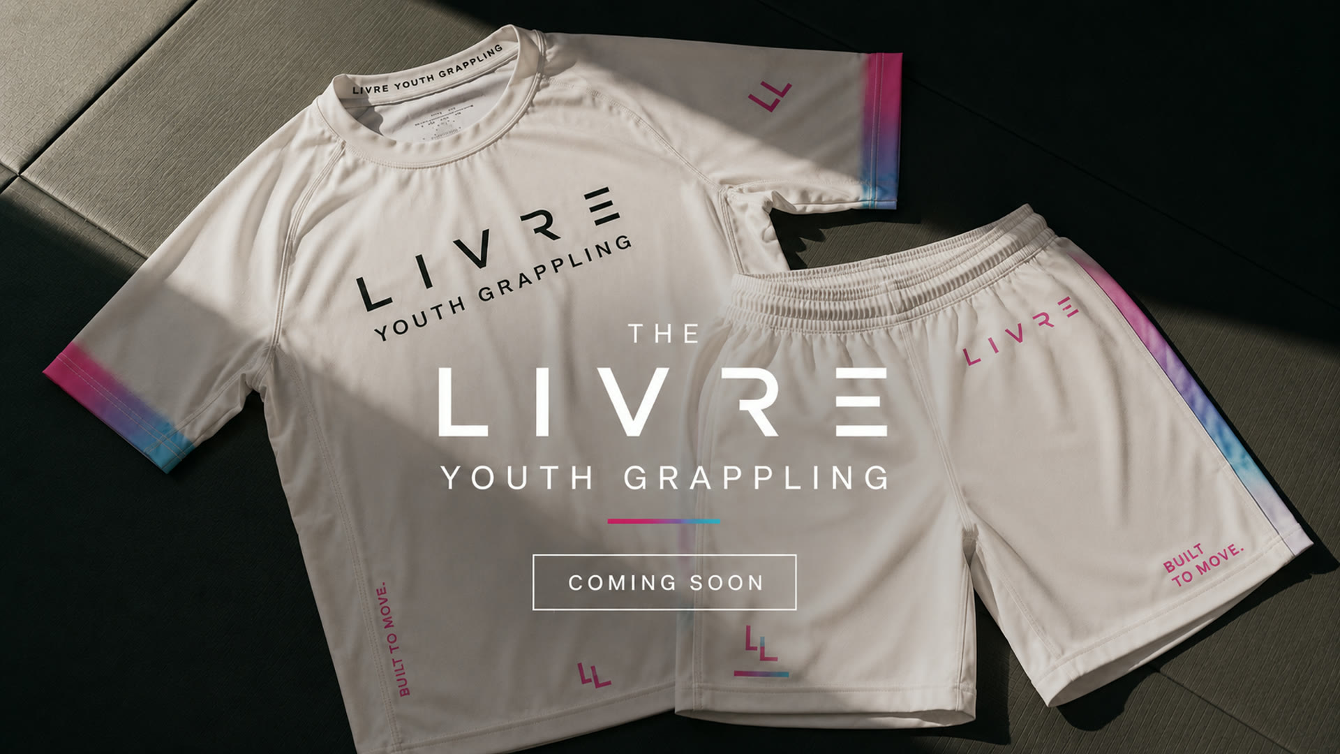 Livre Youth Grappling first drop kit, cream colourway